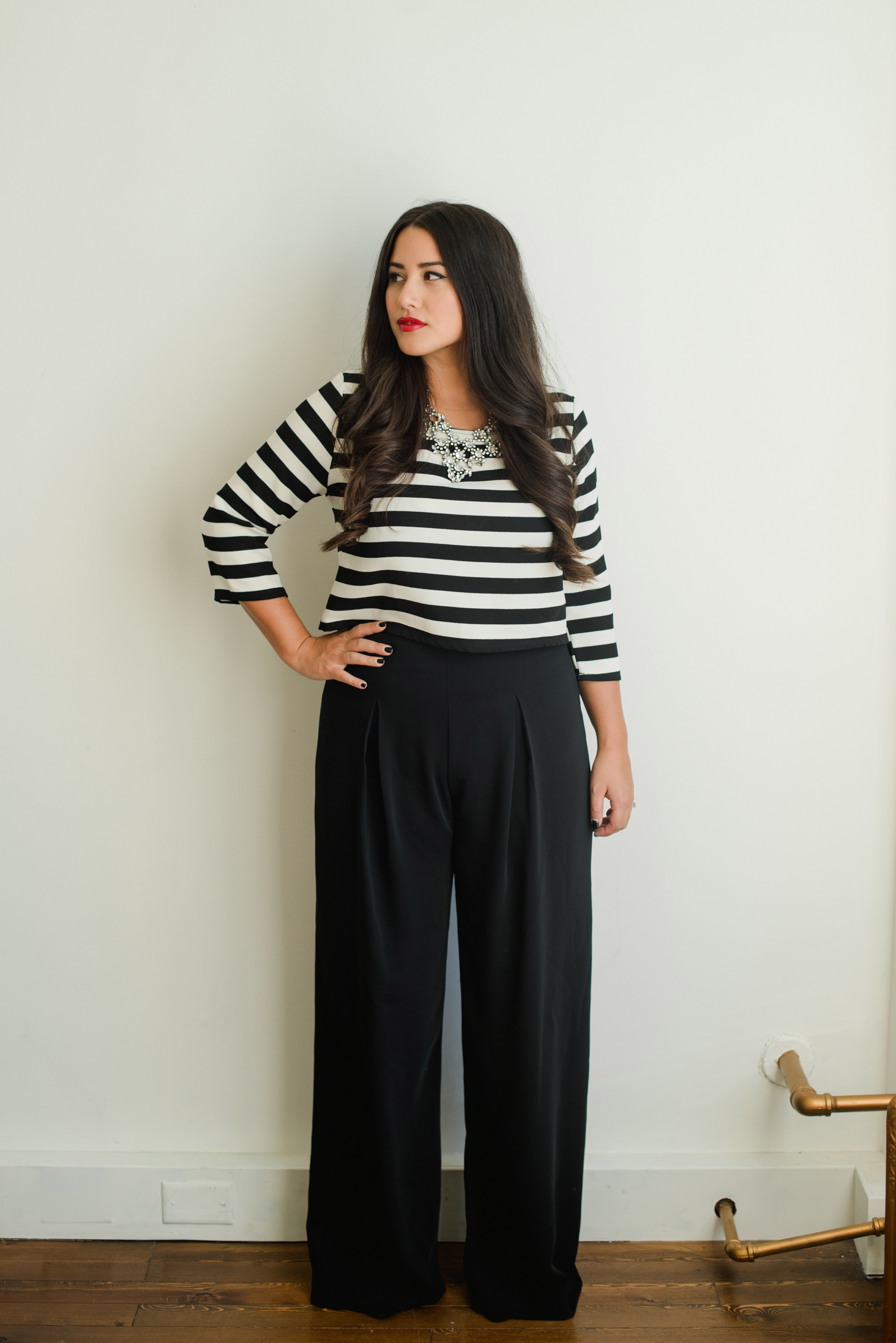 black and white party clothes